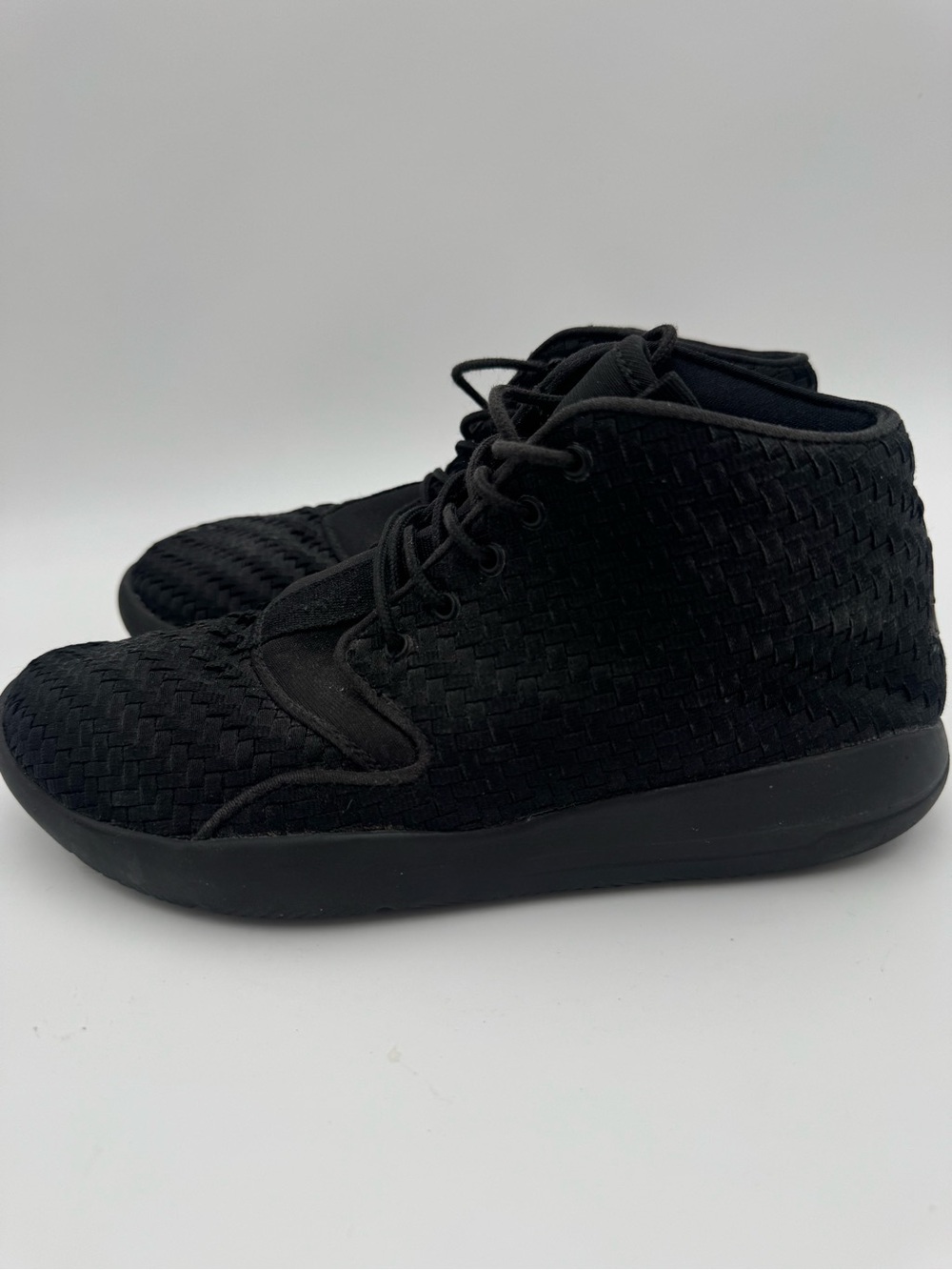 Nike Air Jordan Eclipse Chukka Woven Black Sneakers Youth Size 7Y Men’s 7